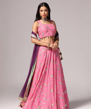 Load image into Gallery viewer, Perfect Pink n Purple Lehnga Choli