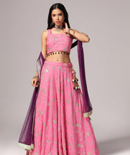 Load image into Gallery viewer, Perfect Pink n Purple Lehnga Choli