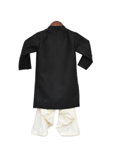 Load image into Gallery viewer, Boys Black Ajkan With Salwar
