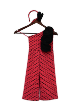Load image into Gallery viewer, Girls Black & Pink Jumpsuit