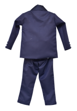 Load image into Gallery viewer, Boys Blue Coat Set
