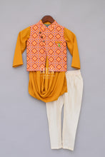 Load image into Gallery viewer, Boys Printed Nehru Jacket
