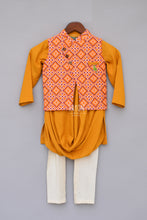 Load image into Gallery viewer, Boys Printed Nehru Jacket