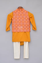 Load image into Gallery viewer, Boys Printed Nehru Jacket