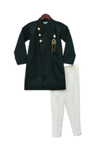 Load image into Gallery viewer, Boys Green Ajkan With Pant