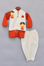 Load image into Gallery viewer, Boys Orange Kurta
