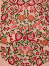 Load image into Gallery viewer, Peach Cold Shoulder Gown