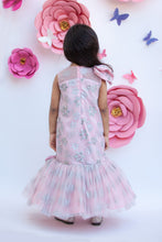Load image into Gallery viewer, Girls Pink Glitter Gown