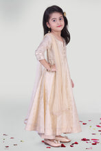 Load image into Gallery viewer, Girls Anarkali Kurta And Palazzo Set With Dupatta