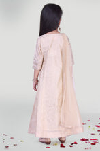 Load image into Gallery viewer, Girls Anarkali Kurta And Palazzo Set With Dupatta