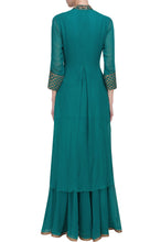 Load image into Gallery viewer, Teal Kurta With Plazzo in Cumming