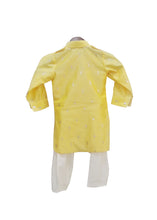 Load image into Gallery viewer, BOYS Yellow Chanderi Kurta With Salwar