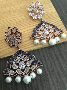 Buy Polki Indian Party Aalia Earrings: Perfect Panache