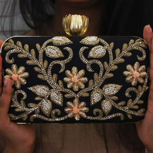 Aarti Clutch - Designer Evening Clutch Bags for Womens in USA