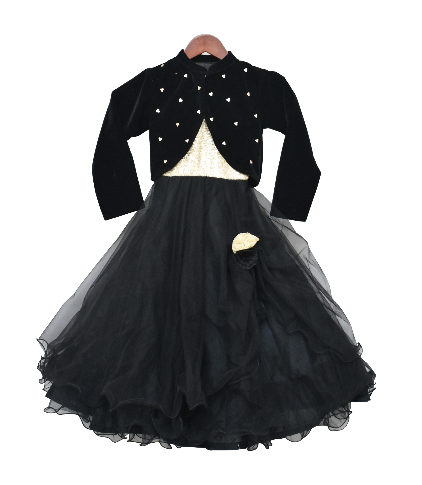 Kids black shrug store