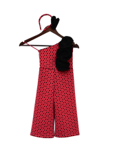 Load image into Gallery viewer, Girls Black &amp; Pink Jumpsuit