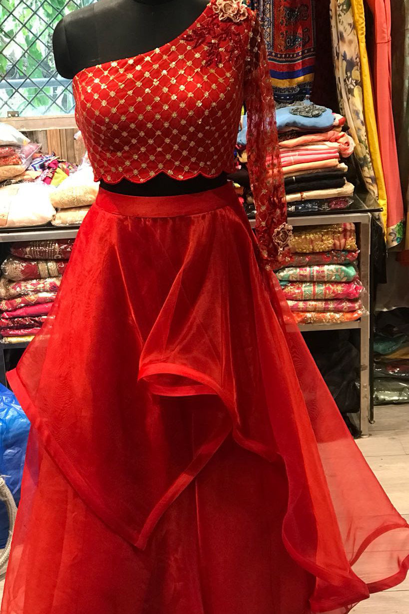 red crop top dress Cute Red Crop Tops