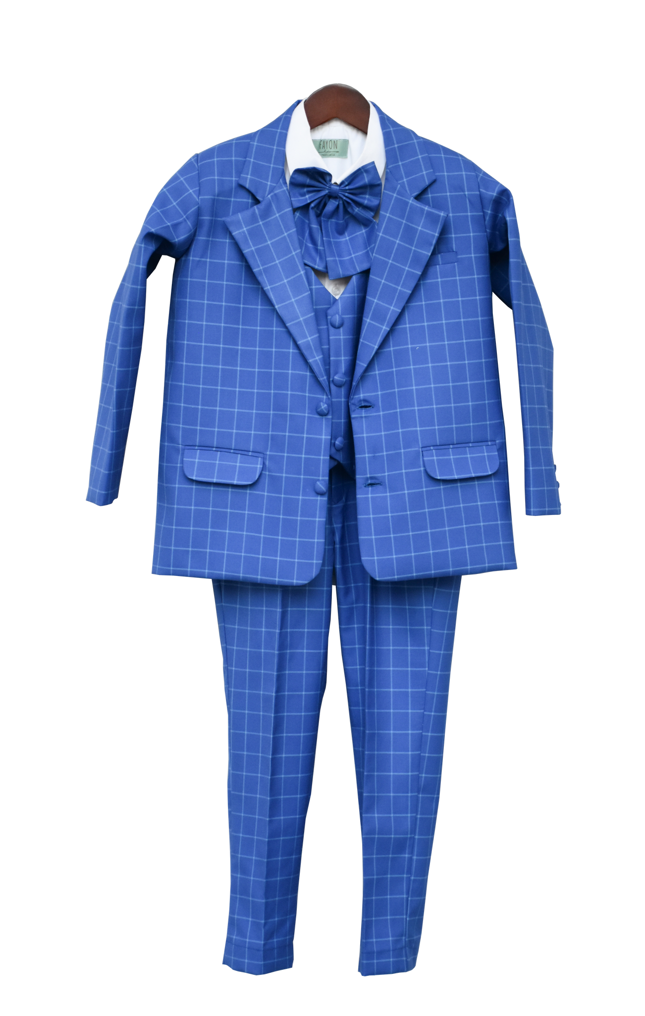 Boys check coat hotsell
