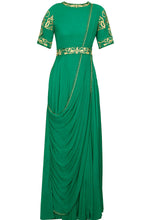 Load image into Gallery viewer, Perfect Panache Georgette Saree Gown