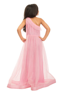 Girls Baby Pink Gown