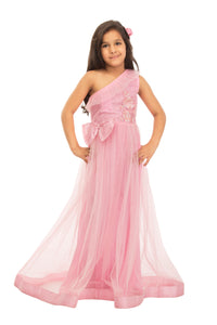 Girls Baby Pink Gown