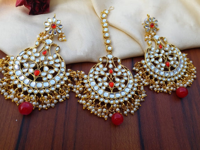 Buy Kundan Indian Party Layla Earrings: Perfect Panache