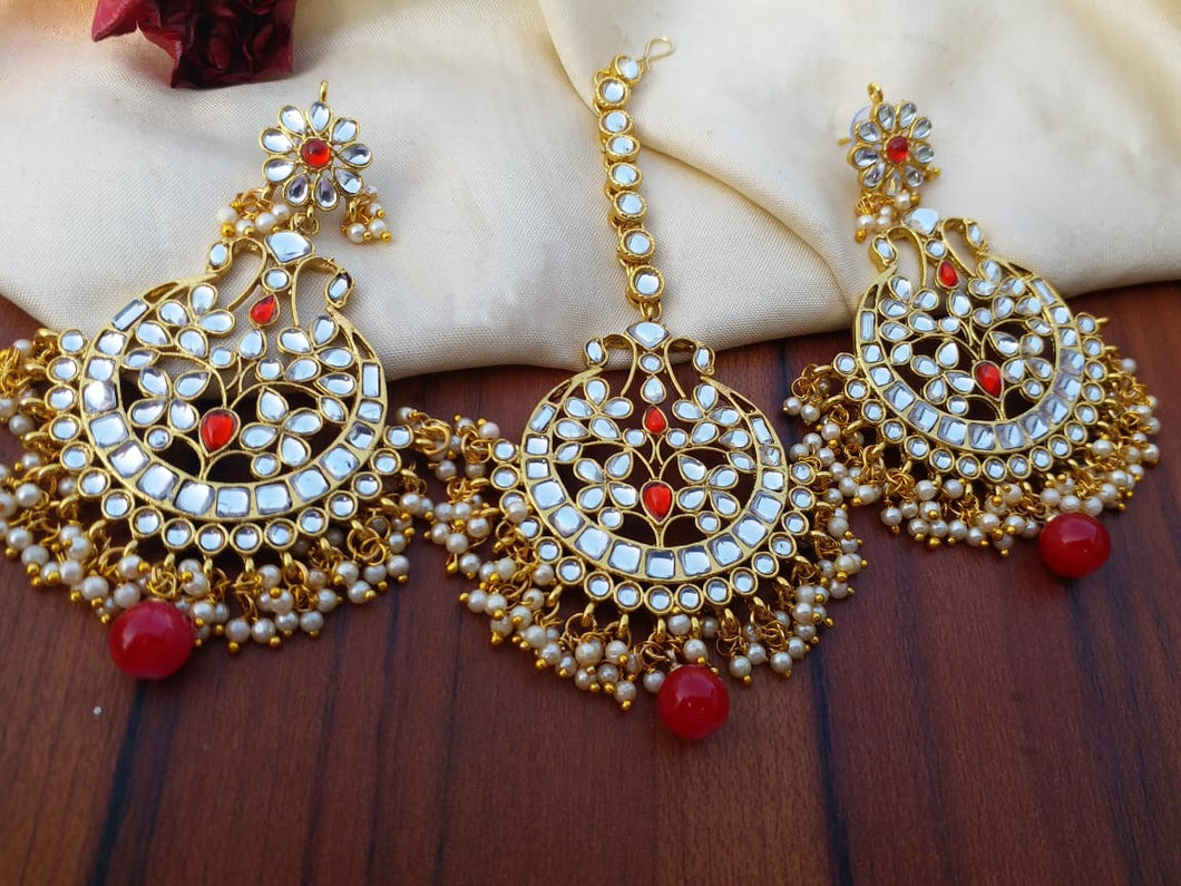 Buy Kundan Indian Party Layla Earrings: Perfect Panache