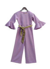Load image into Gallery viewer, Girls Lilac Jumpsuit
