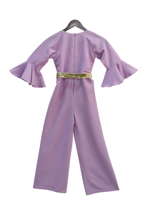 Girls Lilac Jumpsuit
