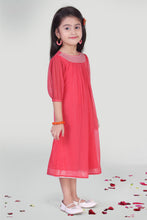 Load image into Gallery viewer, Girls Coral Summer Dress For Girls