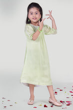 Load image into Gallery viewer, Girls Pastel Green Summer Party Dress For Girls