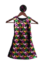 Load image into Gallery viewer, Girls Multi Colour Sequins Dress