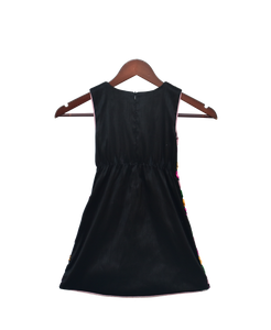 Girls Multi Colour Sequins Dress