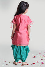 Load image into Gallery viewer, Girls Cowl Pants And Kurta Set For Girls