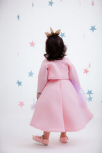 Load image into Gallery viewer, Girls Peach Unicorn Dress