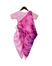 Load image into Gallery viewer, Girls Pink Croma Kurti With Dhoti