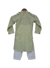 Load image into Gallery viewer, Boys Polka Print Pathani Kurta Salwar