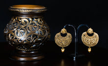 Load image into Gallery viewer, Polki Chandbali Earrings