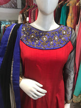 Load image into Gallery viewer, Red Traditional Anarkali Suit