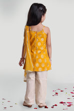 Load image into Gallery viewer, Girls Kurta And Pant Set With Dupatta