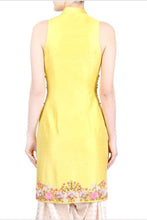 Load image into Gallery viewer, Straight Yellow Dhoti Suit