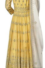Load image into Gallery viewer, Traditional Angrakha Style Anarkali Suit