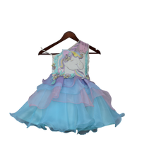 Load image into Gallery viewer, Girls Unicorn Dress