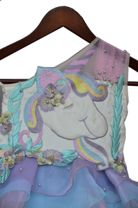 Girls Unicorn Dress