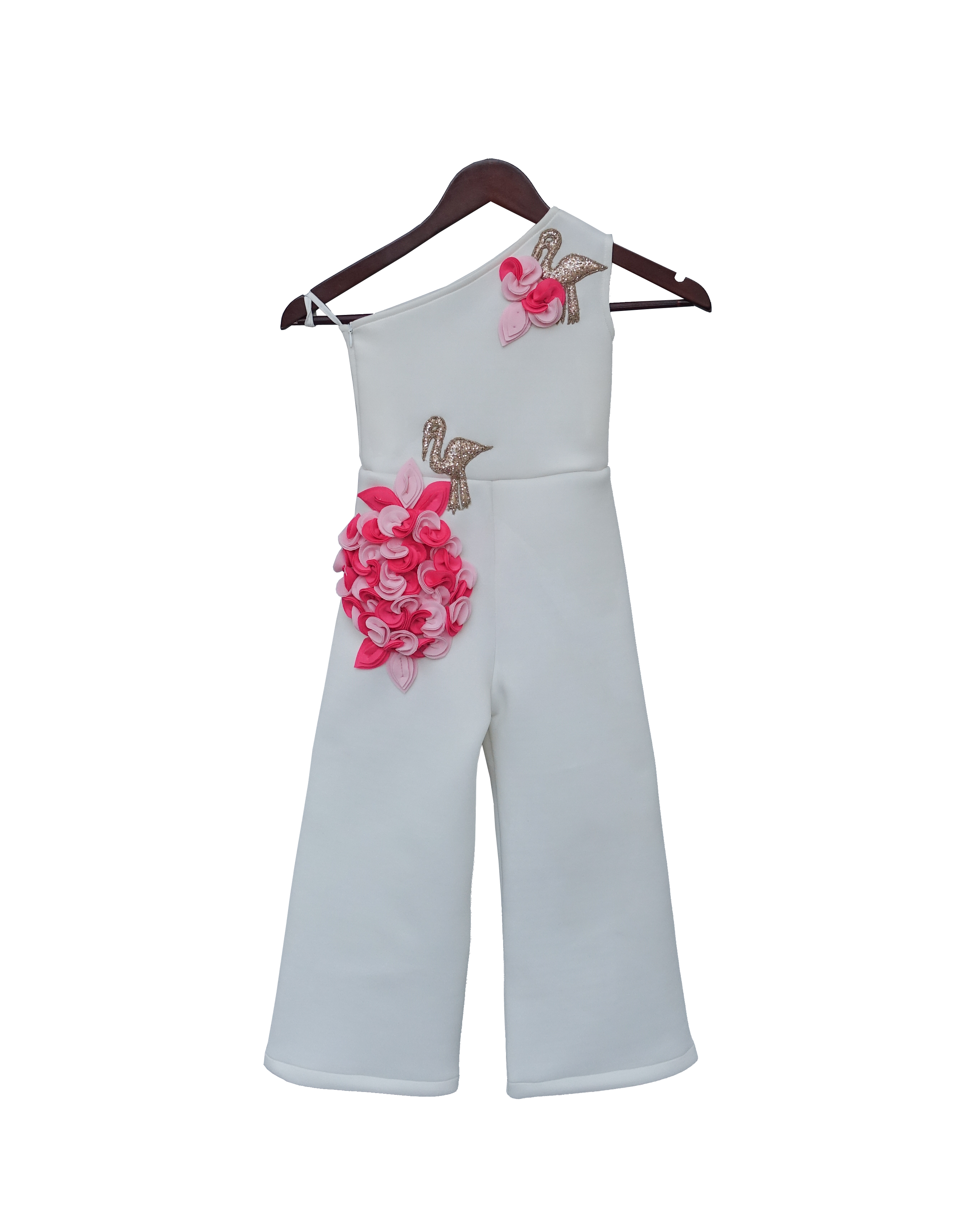 White lycra sales jumpsuit