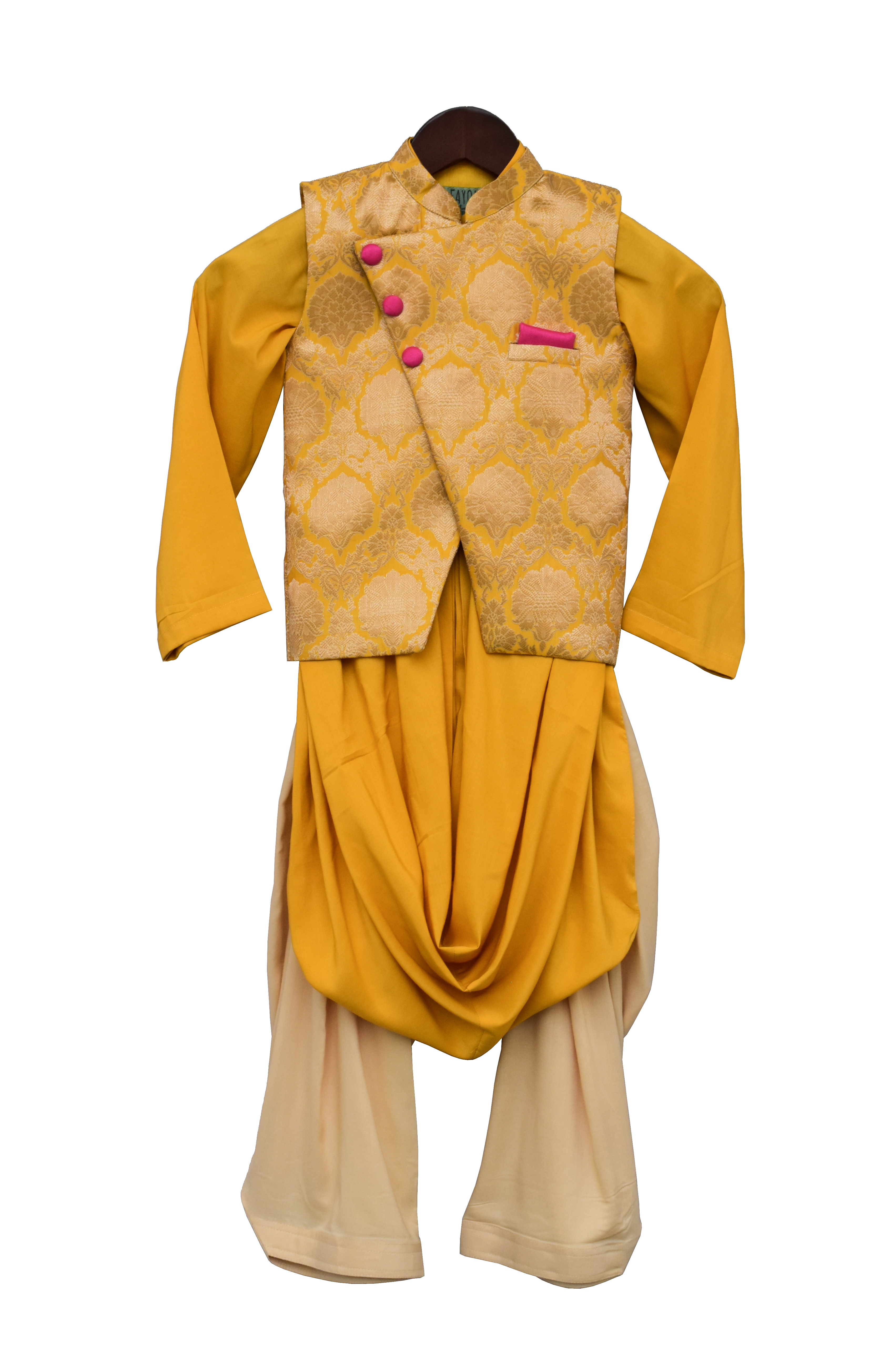 Brocade clearance nehru jacket