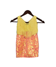 Load image into Gallery viewer, Girls Yellow &amp; Orange Dress